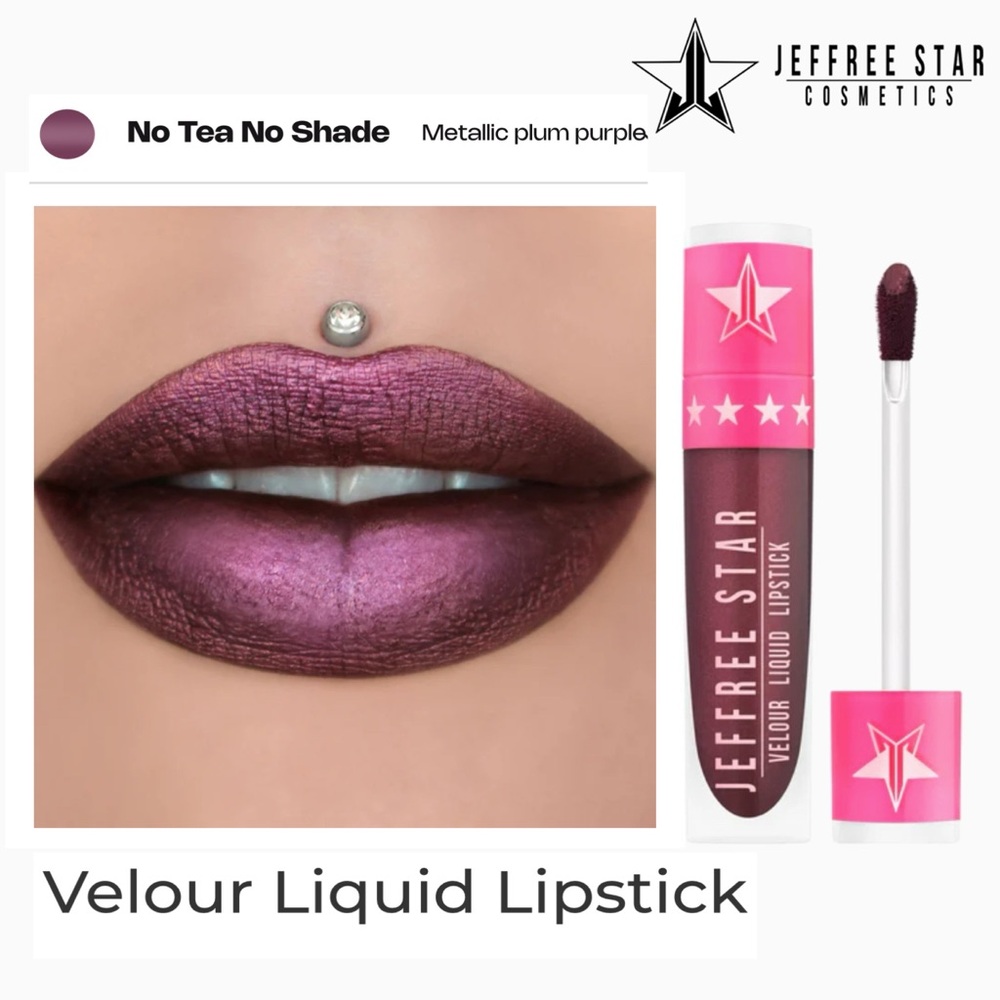 No Tea No Shade • Jeffree Star Cosmetics✨Velour Liquid Lipstick • New in Box